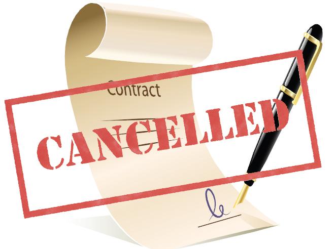 Cancellation of Lease