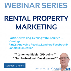 Webinar Series - Rental Property Marketing