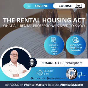 RS202-241015 The Rental Housing Act Mastery Course – Compliance Training for Rental Professionals, Landlords & Investors