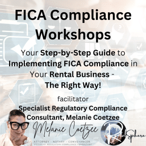 FICA Compliance Workshops with Melanie Coetzee