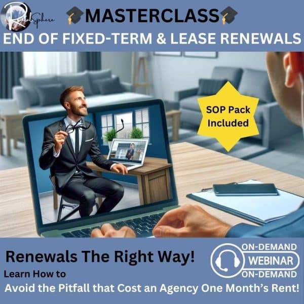 RS310 MasterClass: End of Fixed Term Lease/Lease Renewals (RS310/240312)