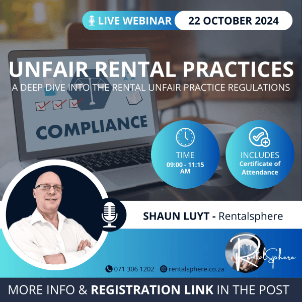 MasterClass The Rental Housing Unfair Practice Regulations (RS203)