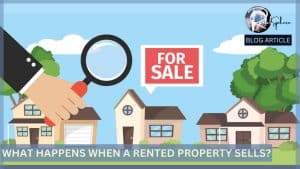 What happens when a rented property sells?