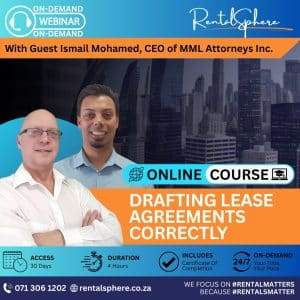 residential lease drafting south africaå