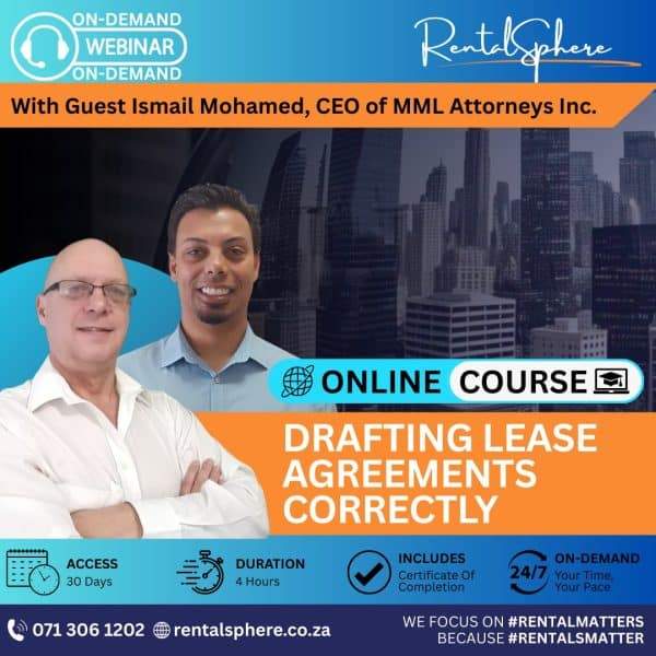 residential lease drafting south africaå