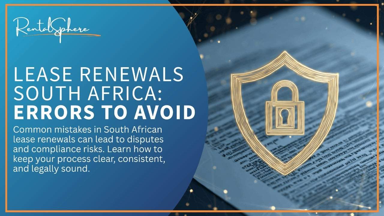 Lease Renewals South Africa – Errors to Avoid