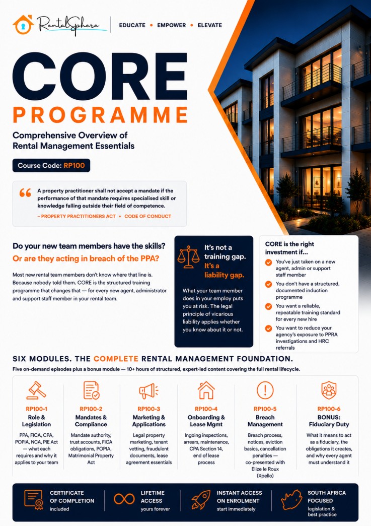 CORE Programme brochure preview